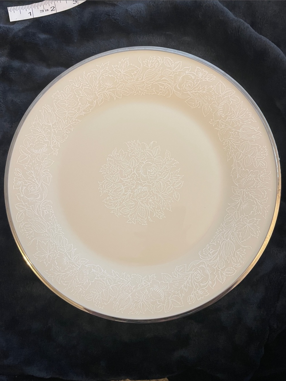 Lenox Moonspun Fine Bone China 10-3/4”Dinner Plate
